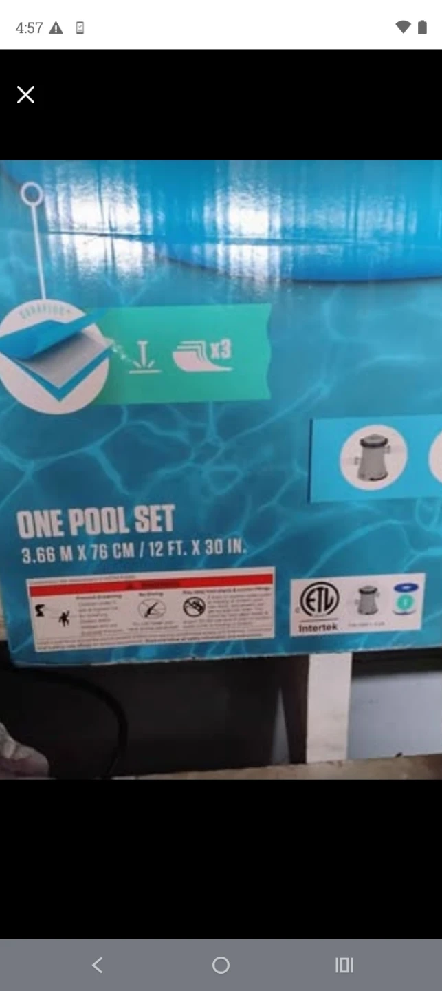 Bestway Hydrium Above Ground Pool Set - 3.66m x 76cm - photo 2