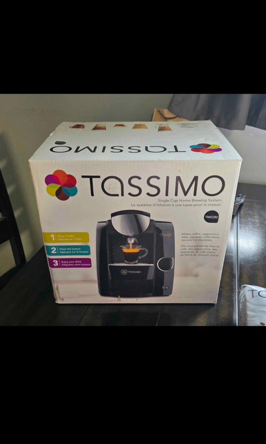 Tassimo TMO30 Single Serve Coffee Brewing System - photo 2