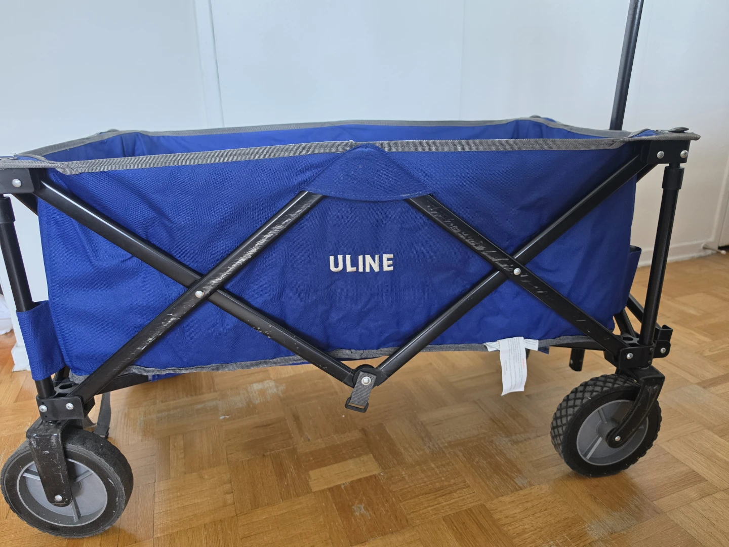 ULINE Blue Collapsible Wagon