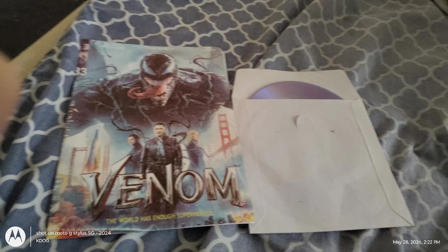 Venom DVD - The World Has Enough Superheroes - photo 2