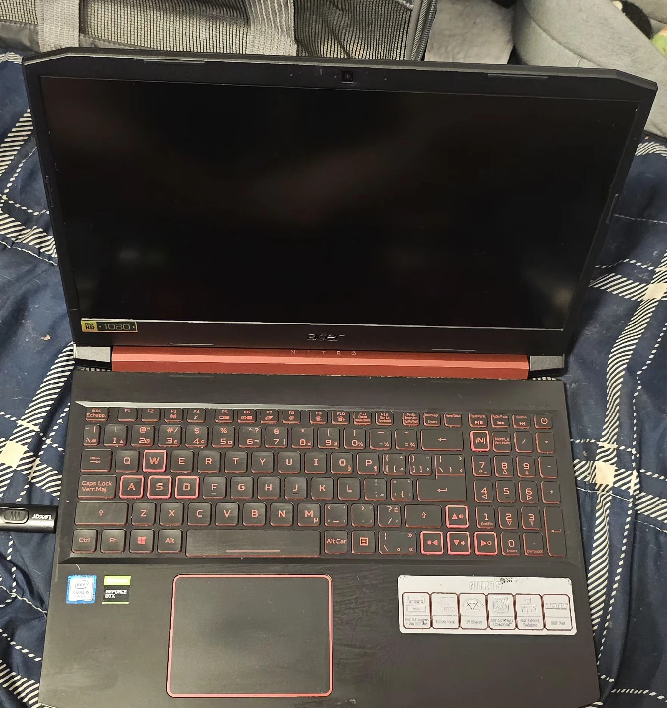 Gaming Laptop, Acer Nitro 5, i5-9300H, GTX 1650, 32GB RAM