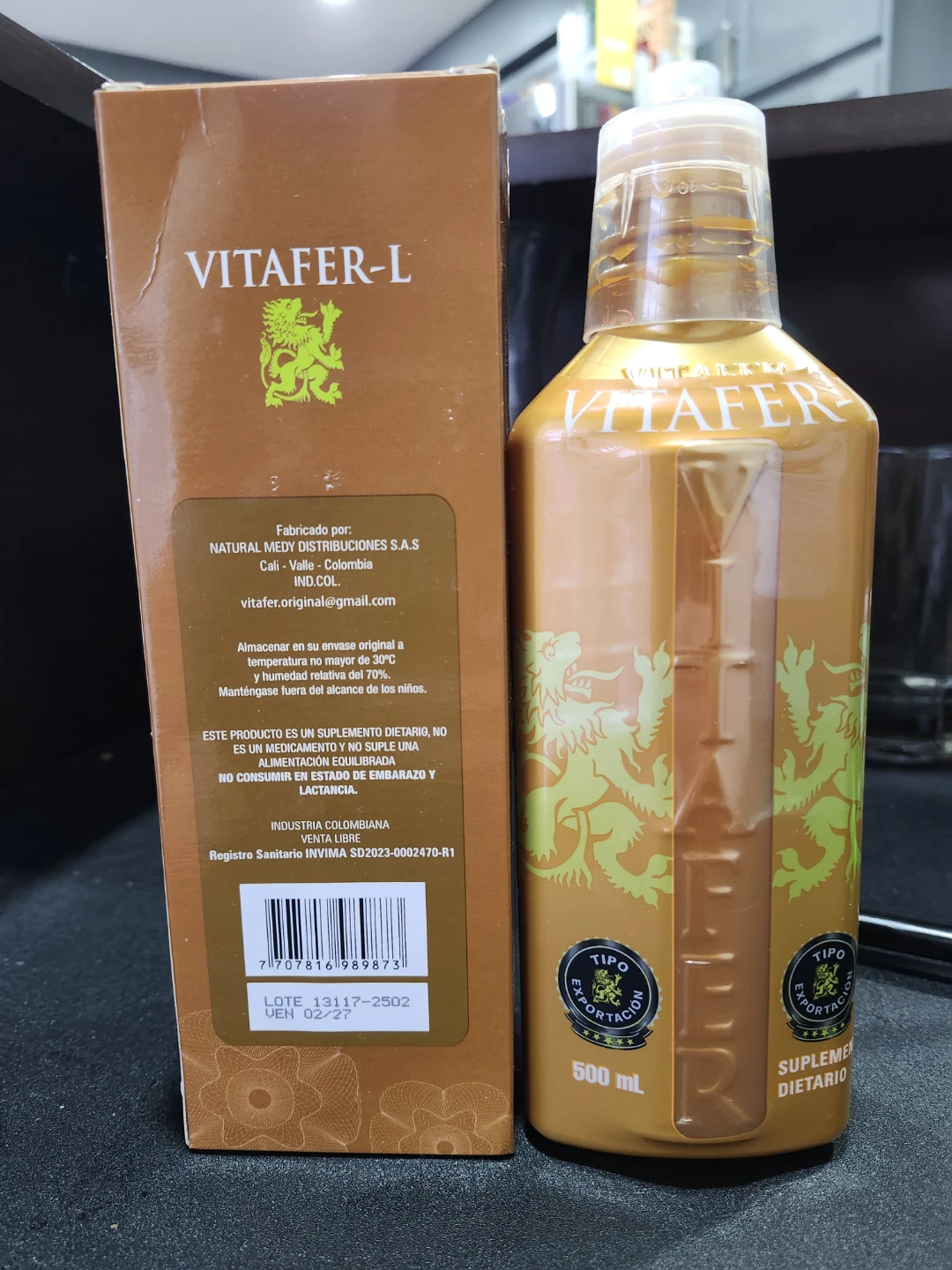 Vitafer-L Liquid Supplement - photo 3