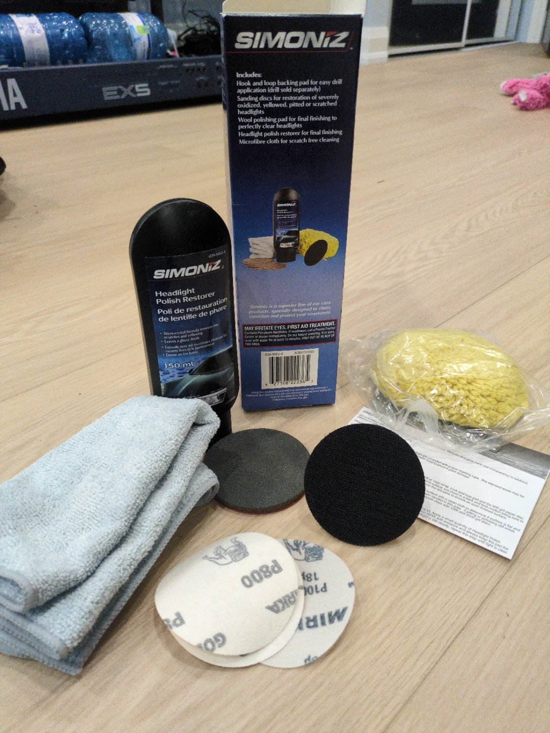 Simoniz Headlight Restoration System Kit
