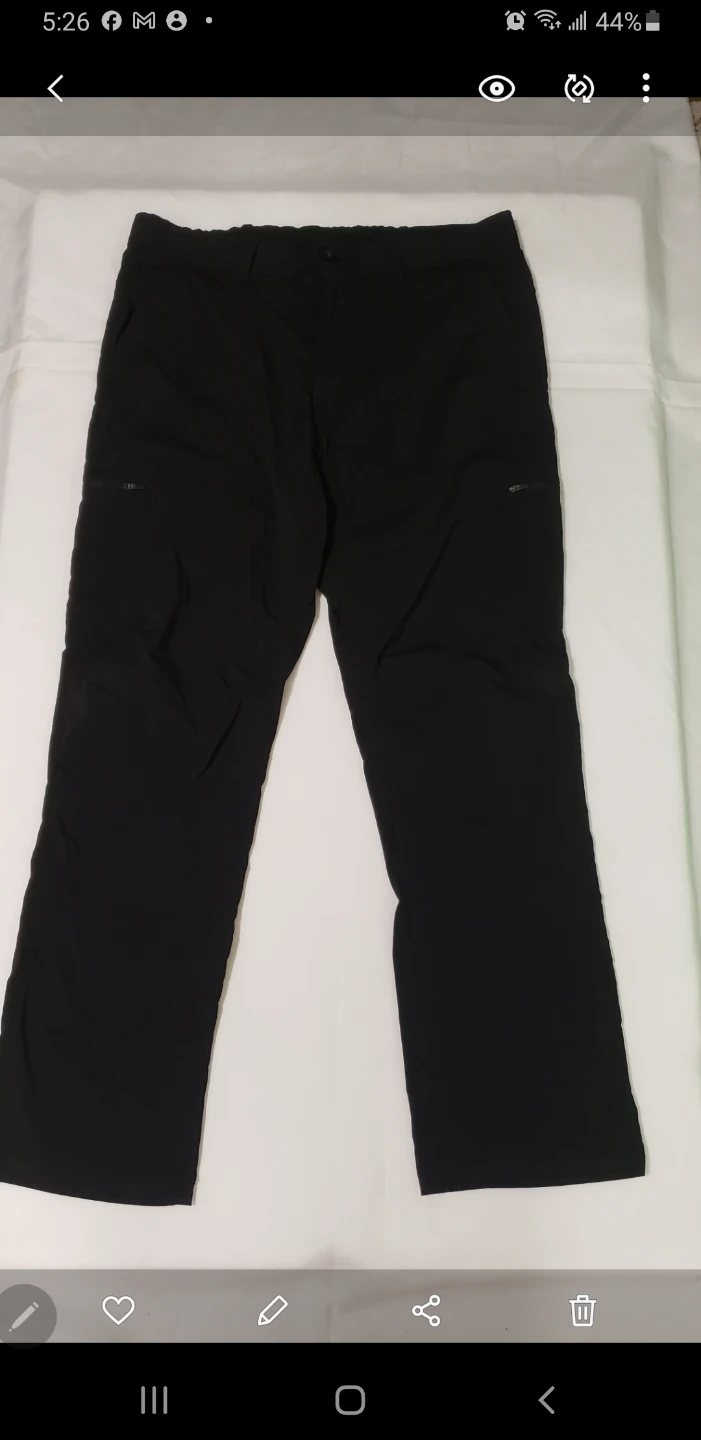 Brand new Women's Tilley Black pants Size 36x32 - photo 3