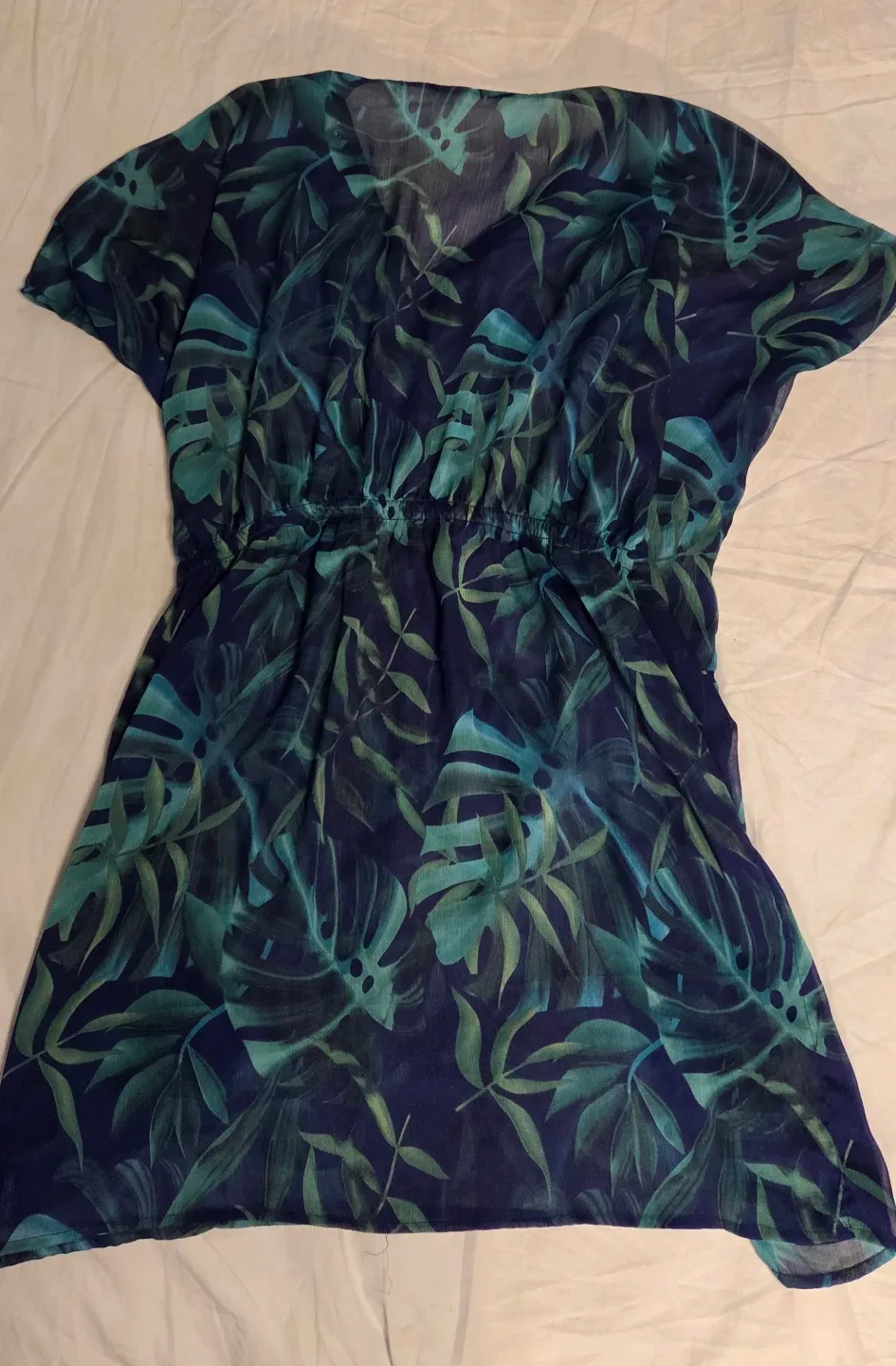 Tropical Print Cover-Up