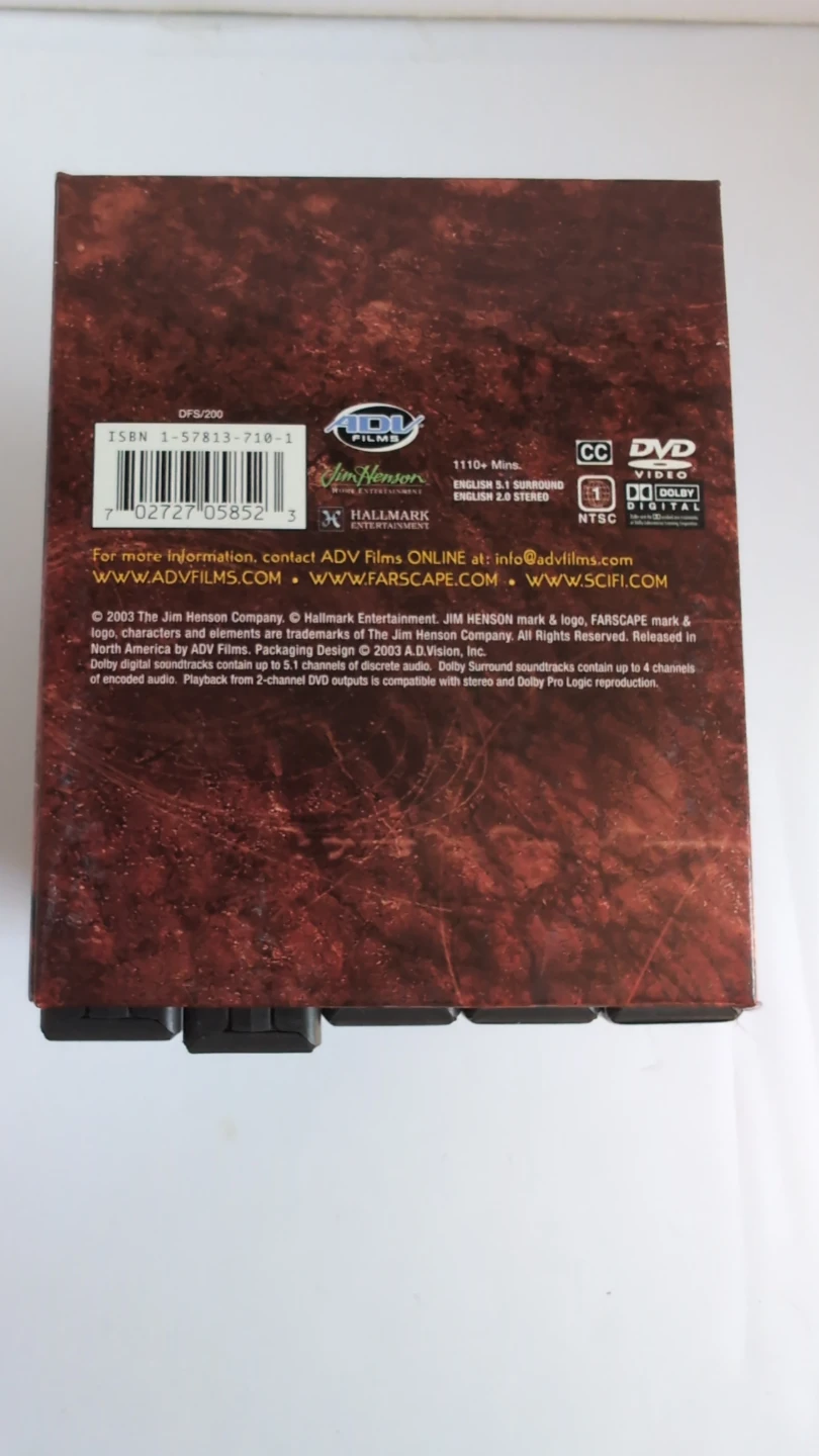 Farscape Season 2 Complete DVD Box Set - photo 2