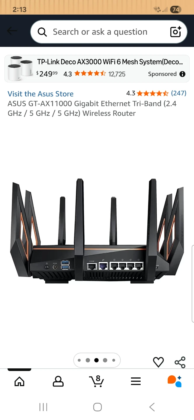 ASUS ROG RAPTURE GT-AX11000 *ROUTER* - photo 5