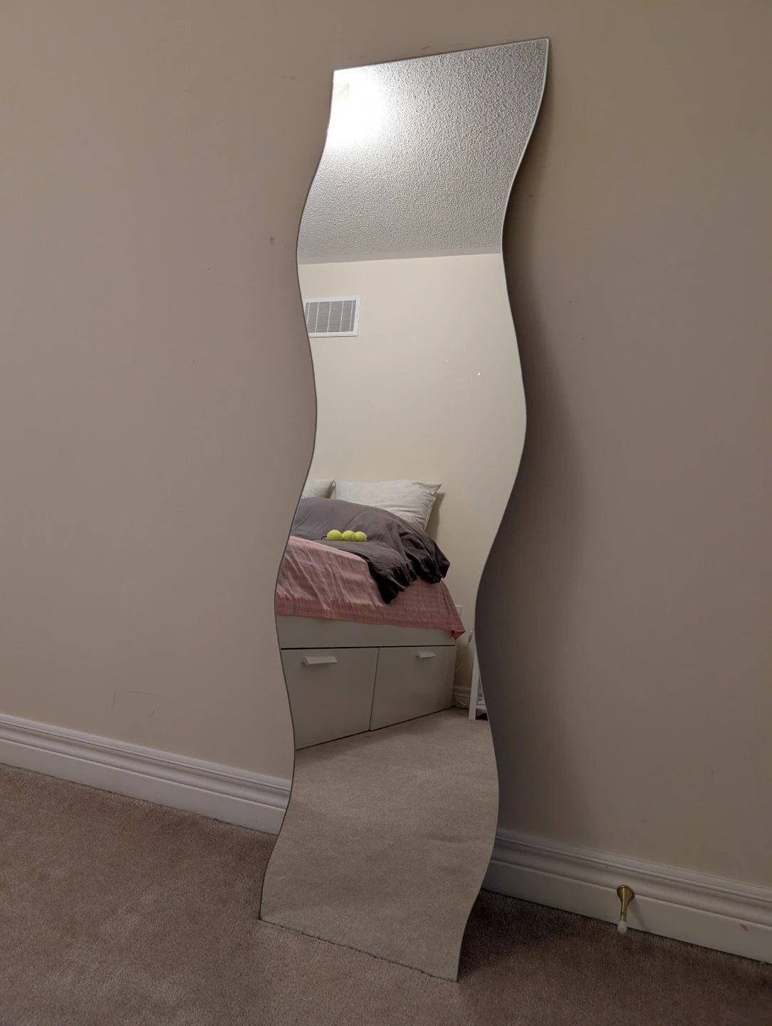 Wavy Full Length Mirror