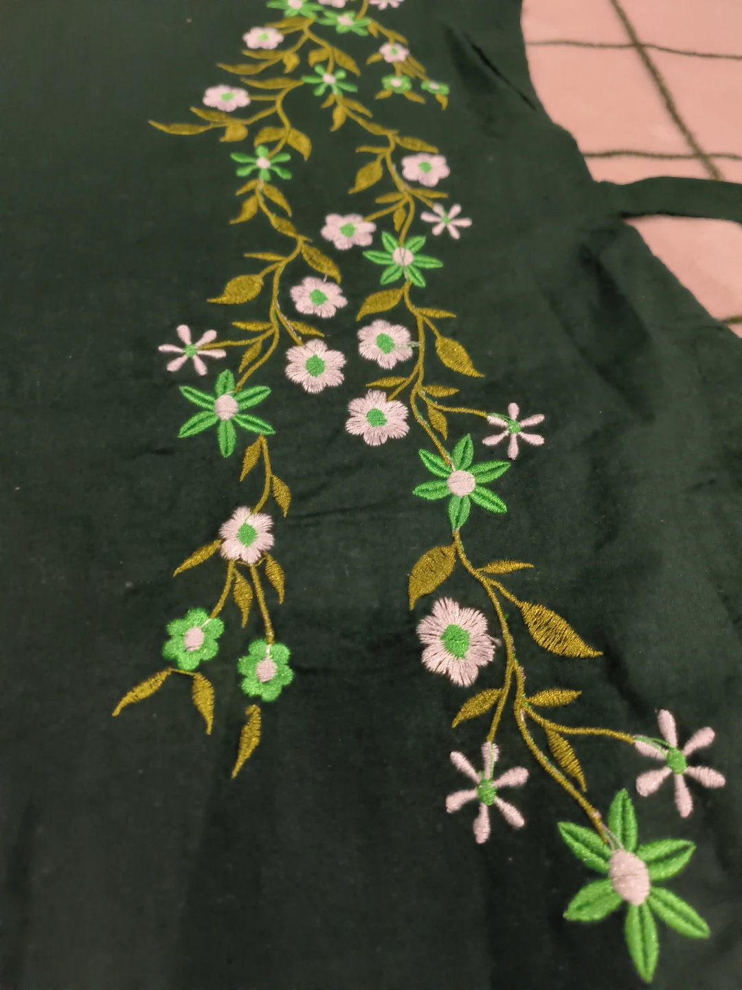 Floral Embroidery Midi Dress (NWT - photo 5