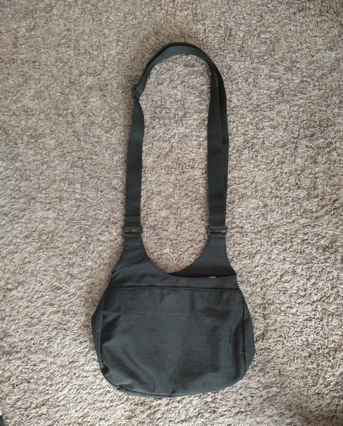 Baggallini Black Crossbody Multi Pocket Crossover Shoulder Bag - photo 3