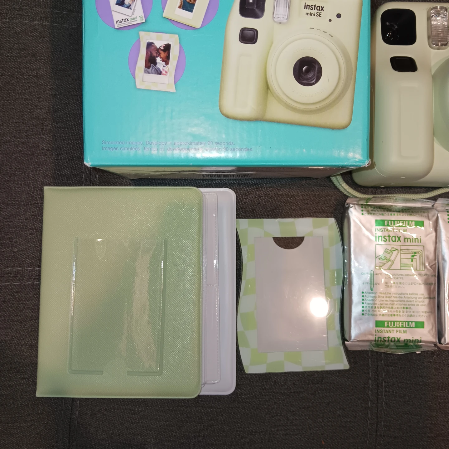 Fujifilm Instax Mini SE Instant Camera + 2 Film Packs - photo 2