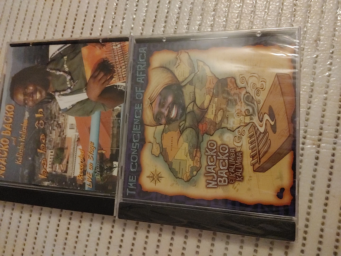 Njacko Backo Kalimba Music CDs (2)