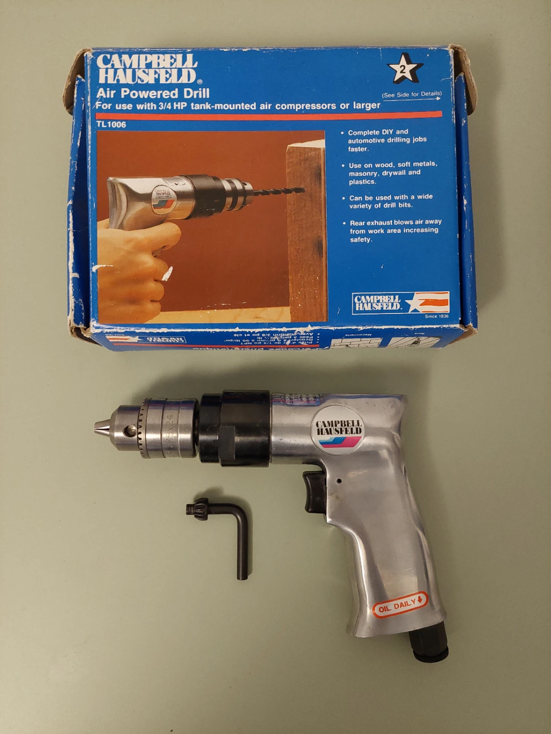 Campbell Hausfeld Air Powered Drill