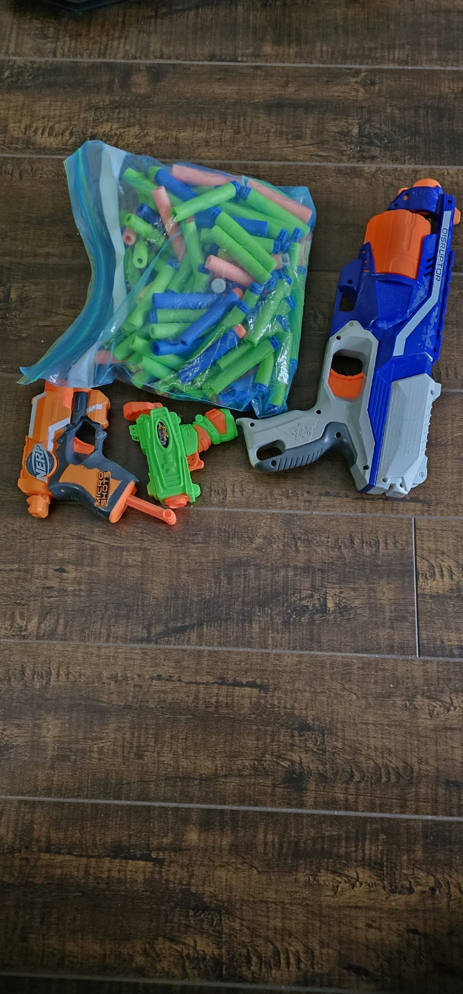 Nerf Guns and Darts Bundle