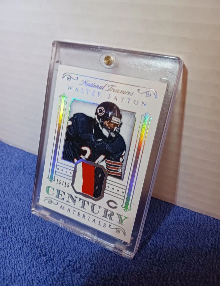 2015 Walter Payton National Treasures Century Materials 15/15 - photo 5