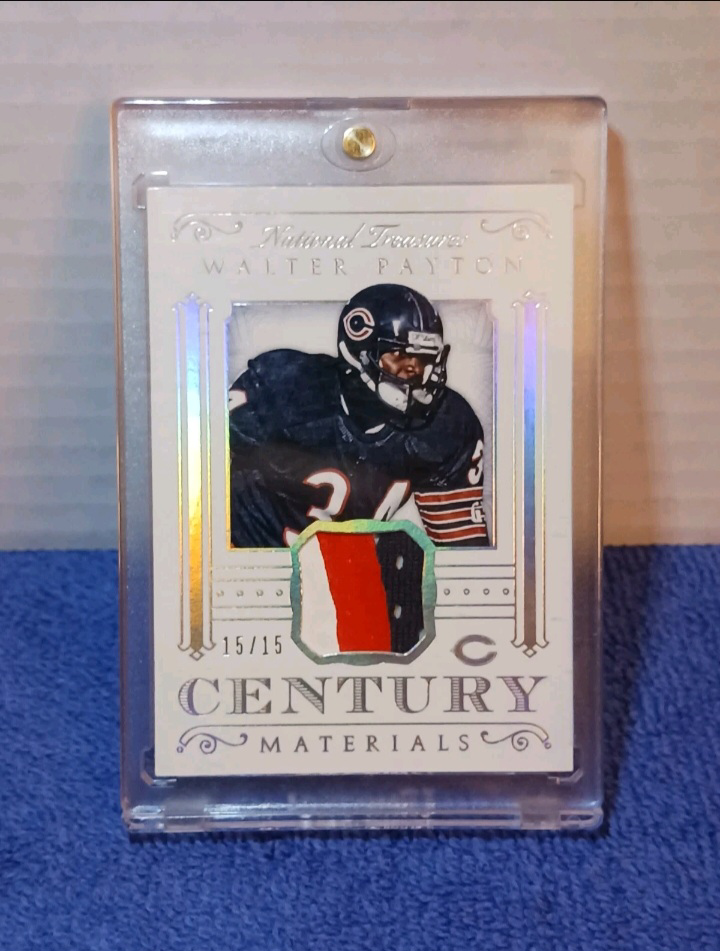2015 Walter Payton National Treasures Century Materials 15/15 - photo 3