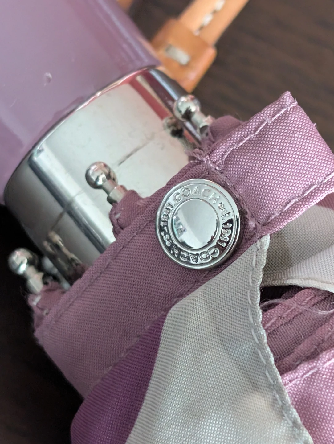 Coach Signature Compact Umbrella - photo 2