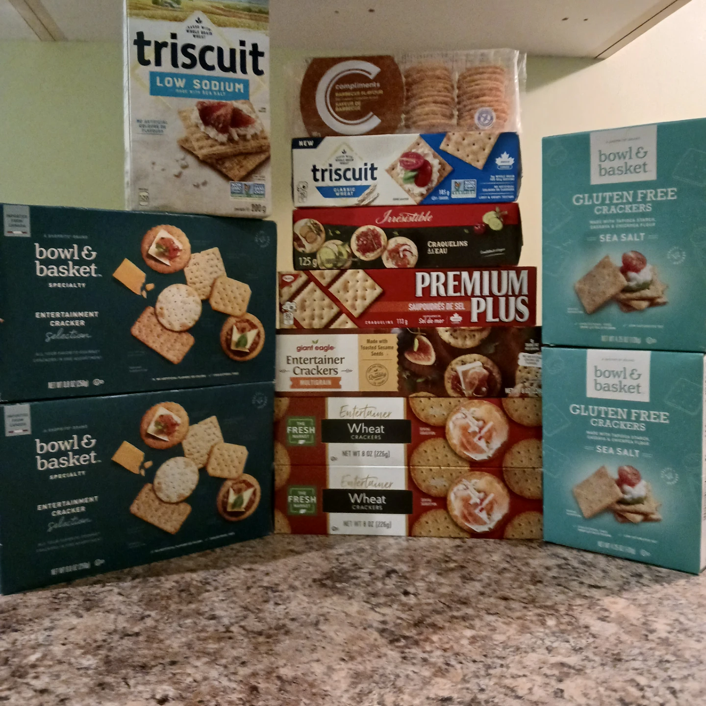 Bowl & Basket Entertainment Cracker Selection 2 x 8oz Boxes