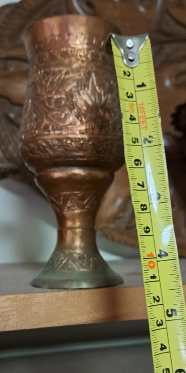Antique pure Copper hand made Goblet
