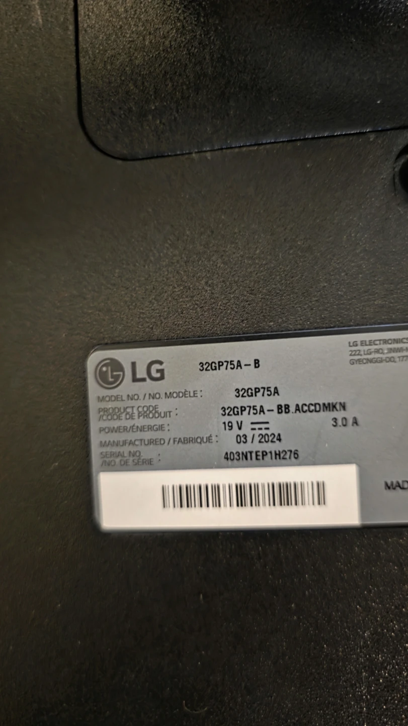 LG Ultragear 32GP75A-B Gaming Monitor - photo 3