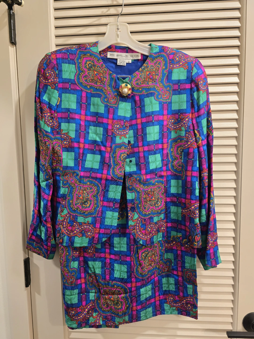 Anne Klein II Collection Women's Blazer & Skirt Set Size 12