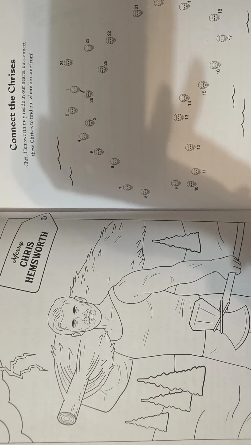 Hollywood actors coloring book - photo 3