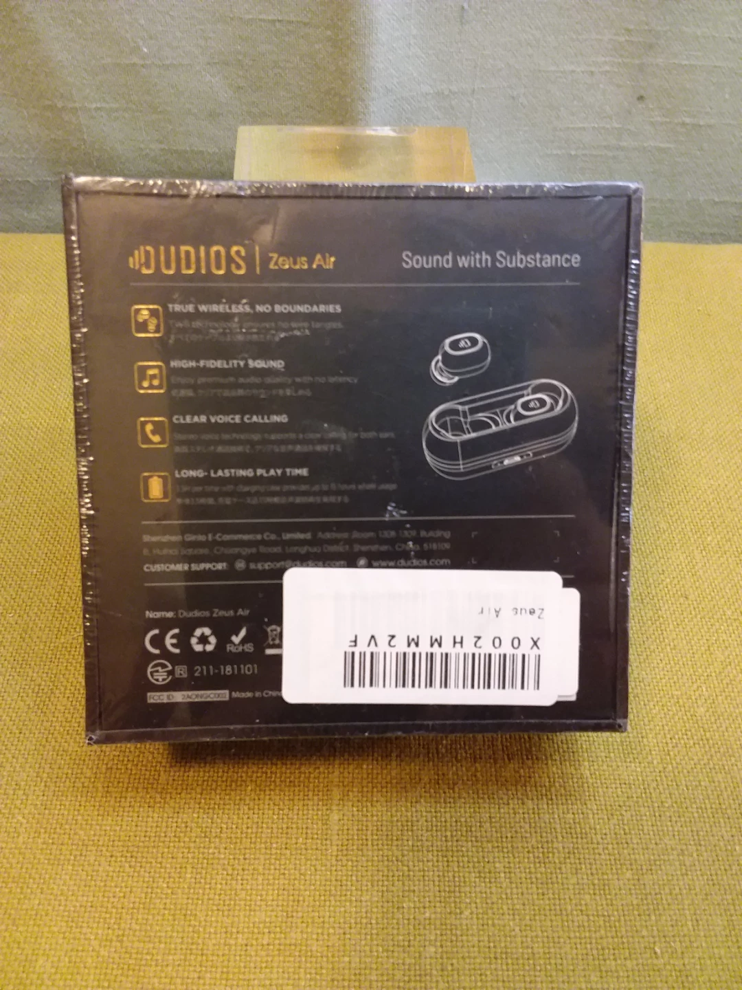 👂 🔊 🆕 DUDIOS Zeus Air 🚨 True Wireless Stereo Earbuds 👂 🔊 - photo 2