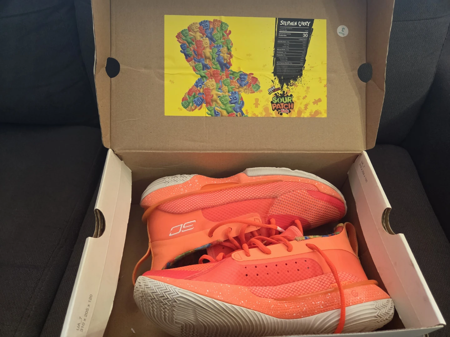 Under Armour Curry 7 Sour Patch Kids Basketball Shoes