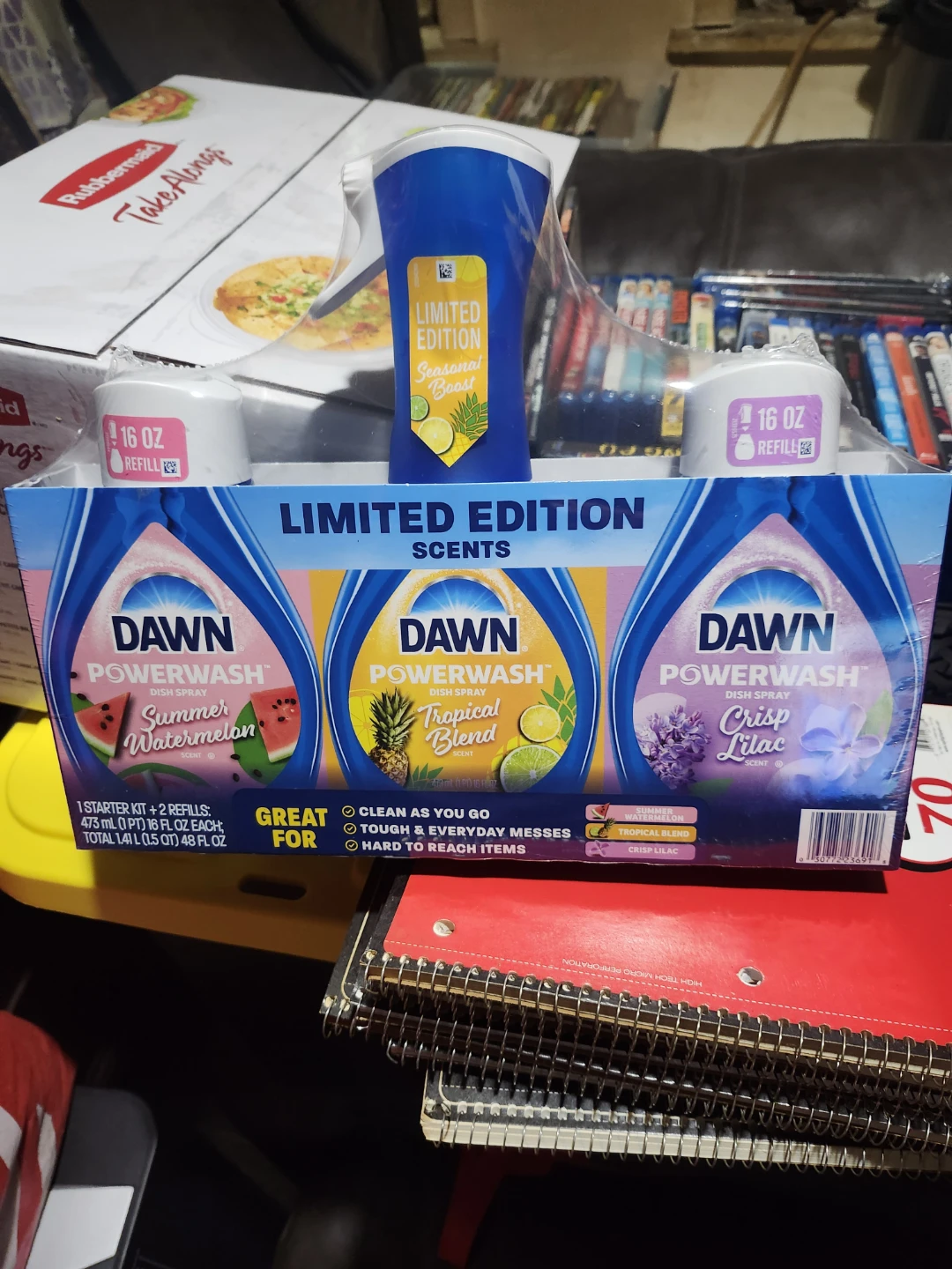 Dawn Powerwash Dish Spray Limited Edition Scents Starter Kit +