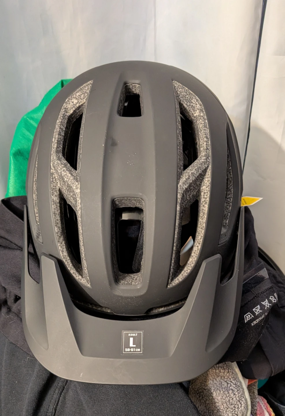Oakley Duratech Trail Bike Helmet - Black - Size L