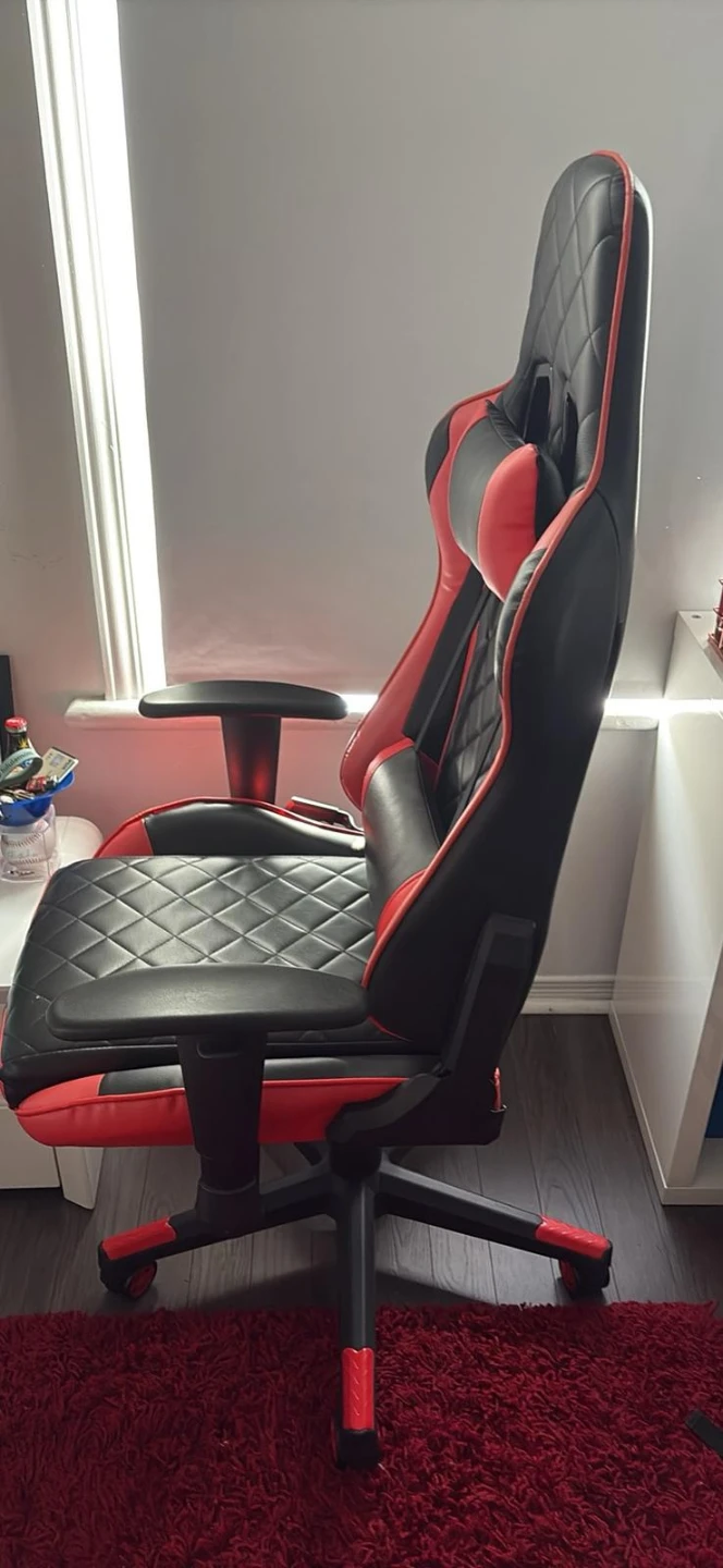 Red and Black Gaming Chair - photo 2