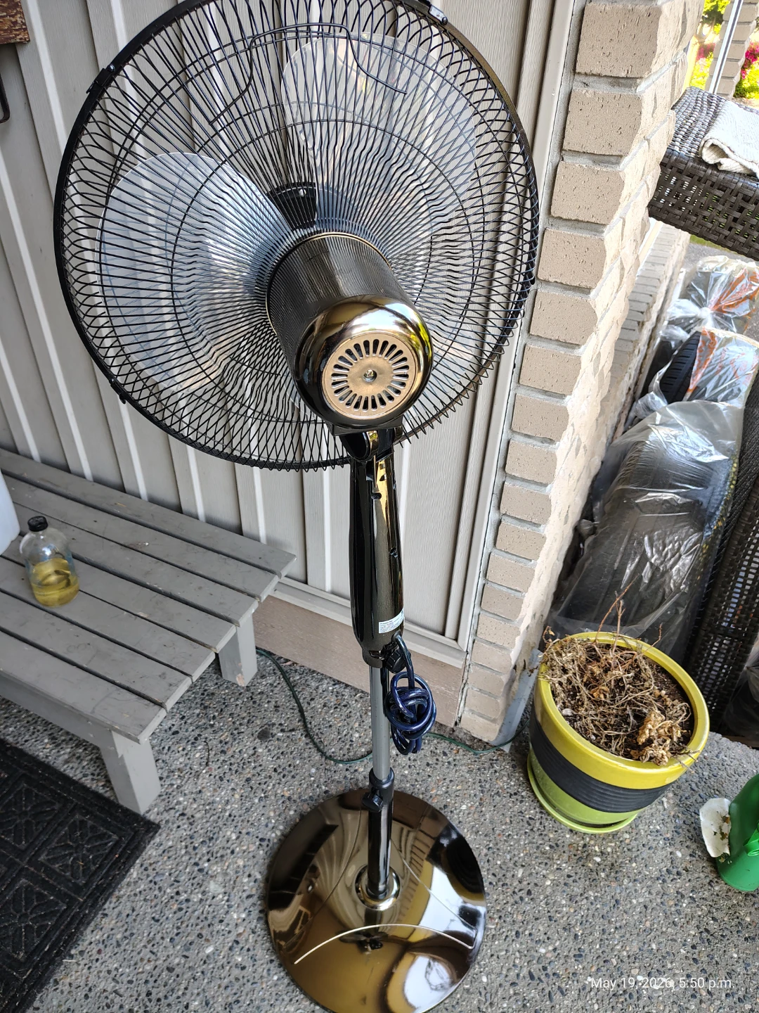 WeatherWorks Premium 16 in Pedestal Electronic Fan - photo 4