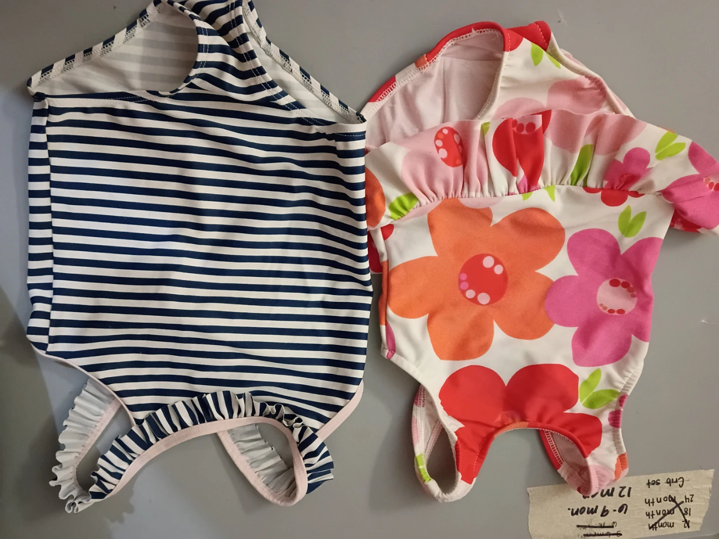 Baby Girl Swimsuits ( 12 Months)