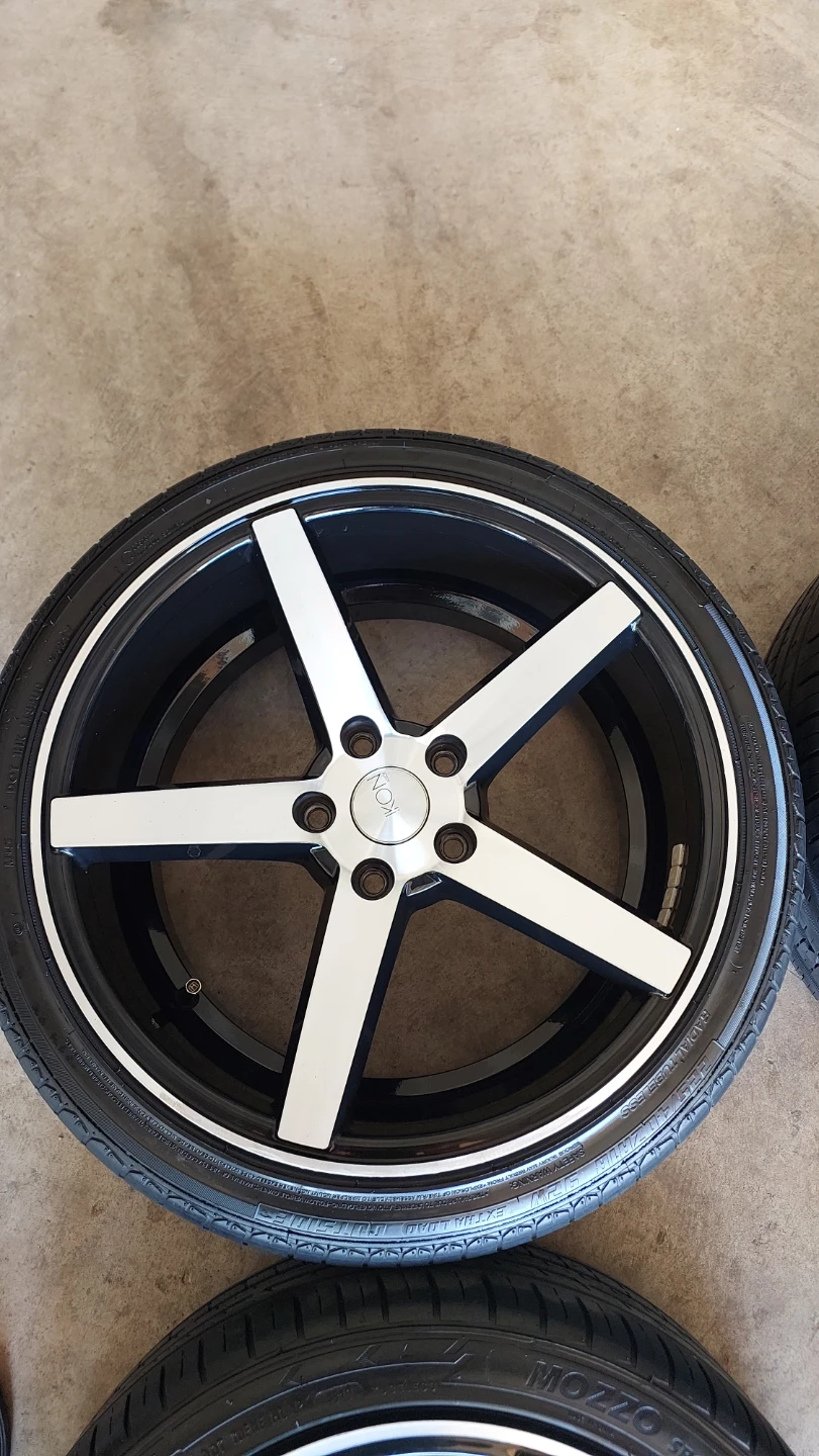 Set of 4 NOX Wheels with Duraturn Tires - photo 2