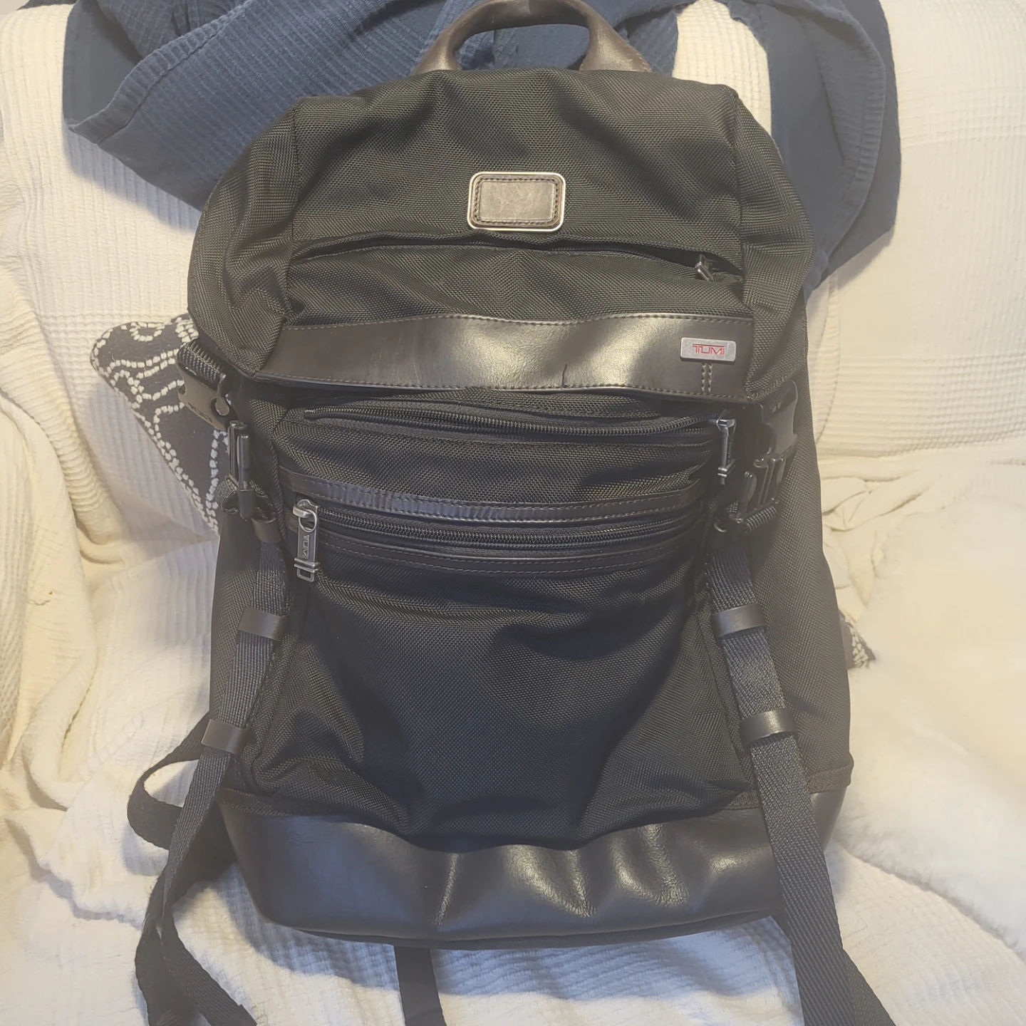 Tumi Black Backpack