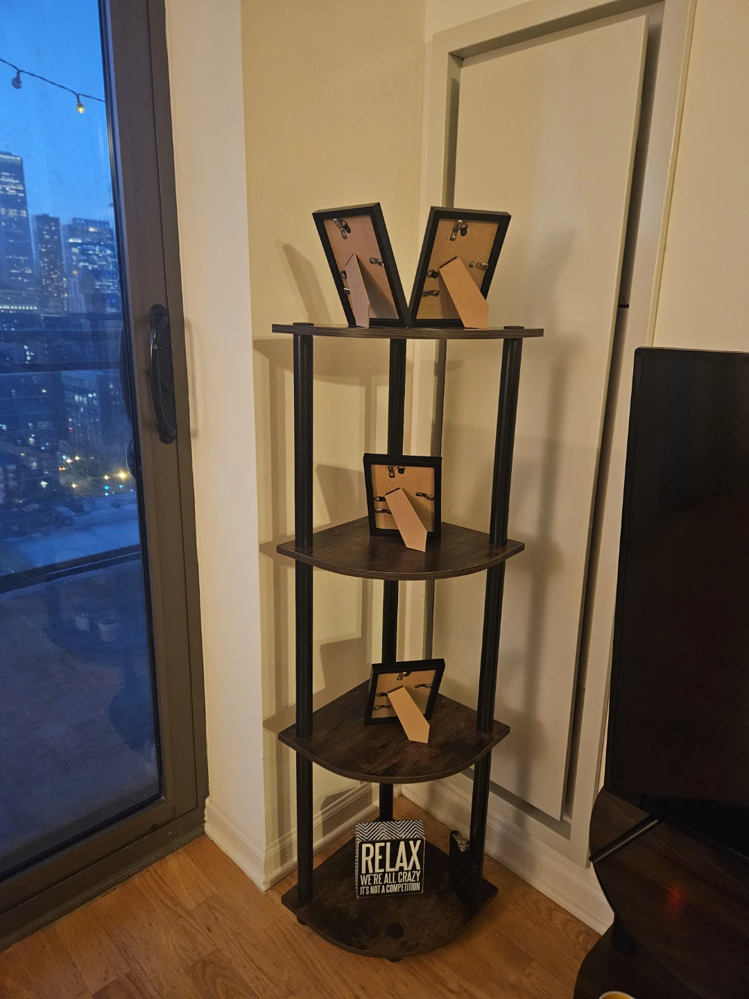 4-Tier Corner Shelf Unit - photo 3