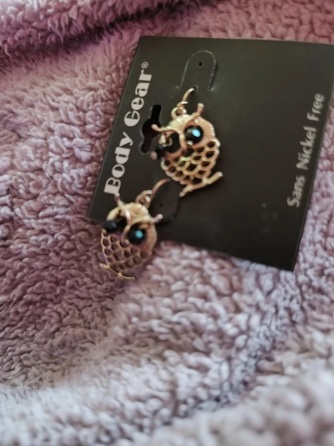 Body Gear Owl Earrings