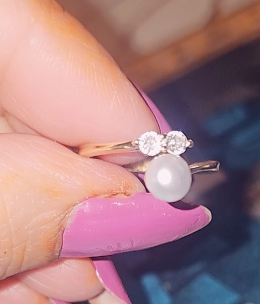 Genuine Fresh water Pearl Rings - photo 5