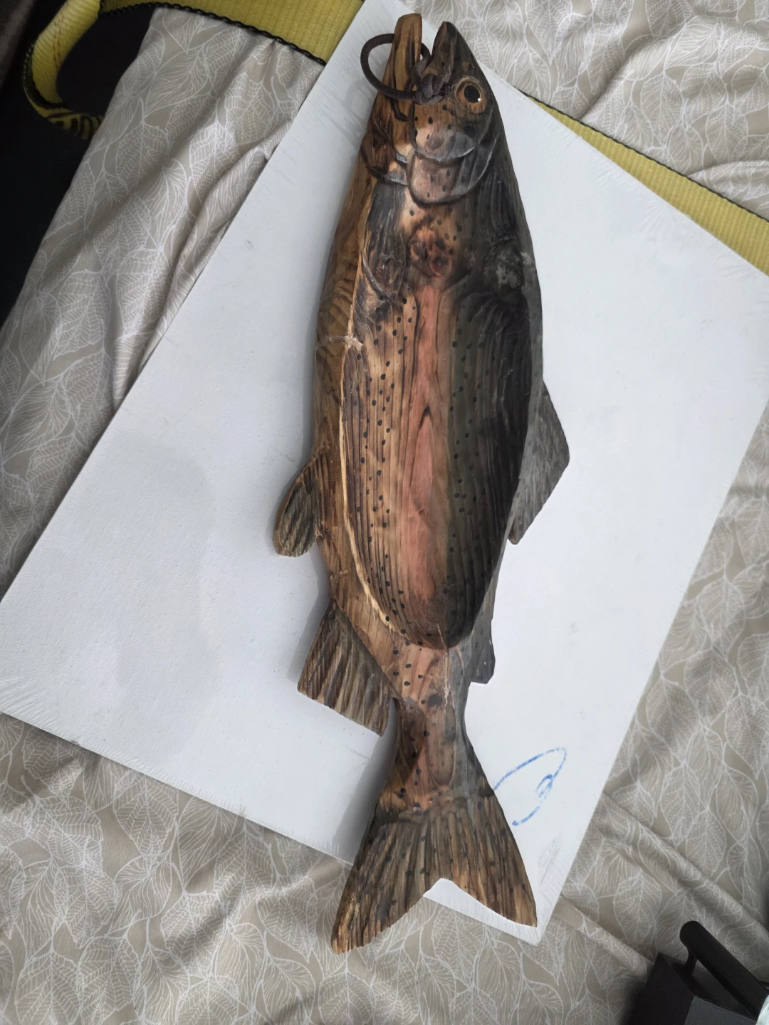 Wooden Fish Carving Tray - photo 3