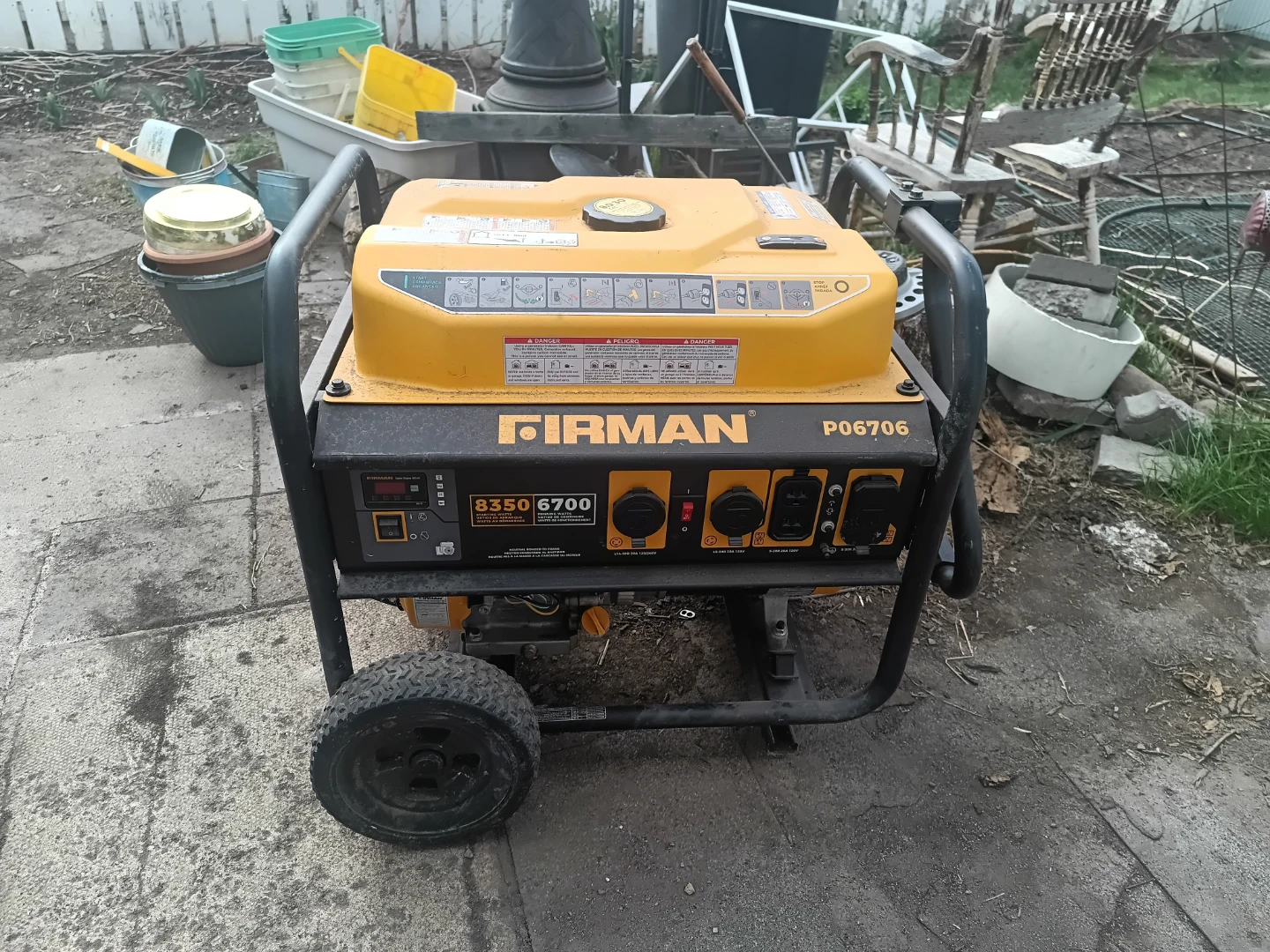 Firman P06706 Generator