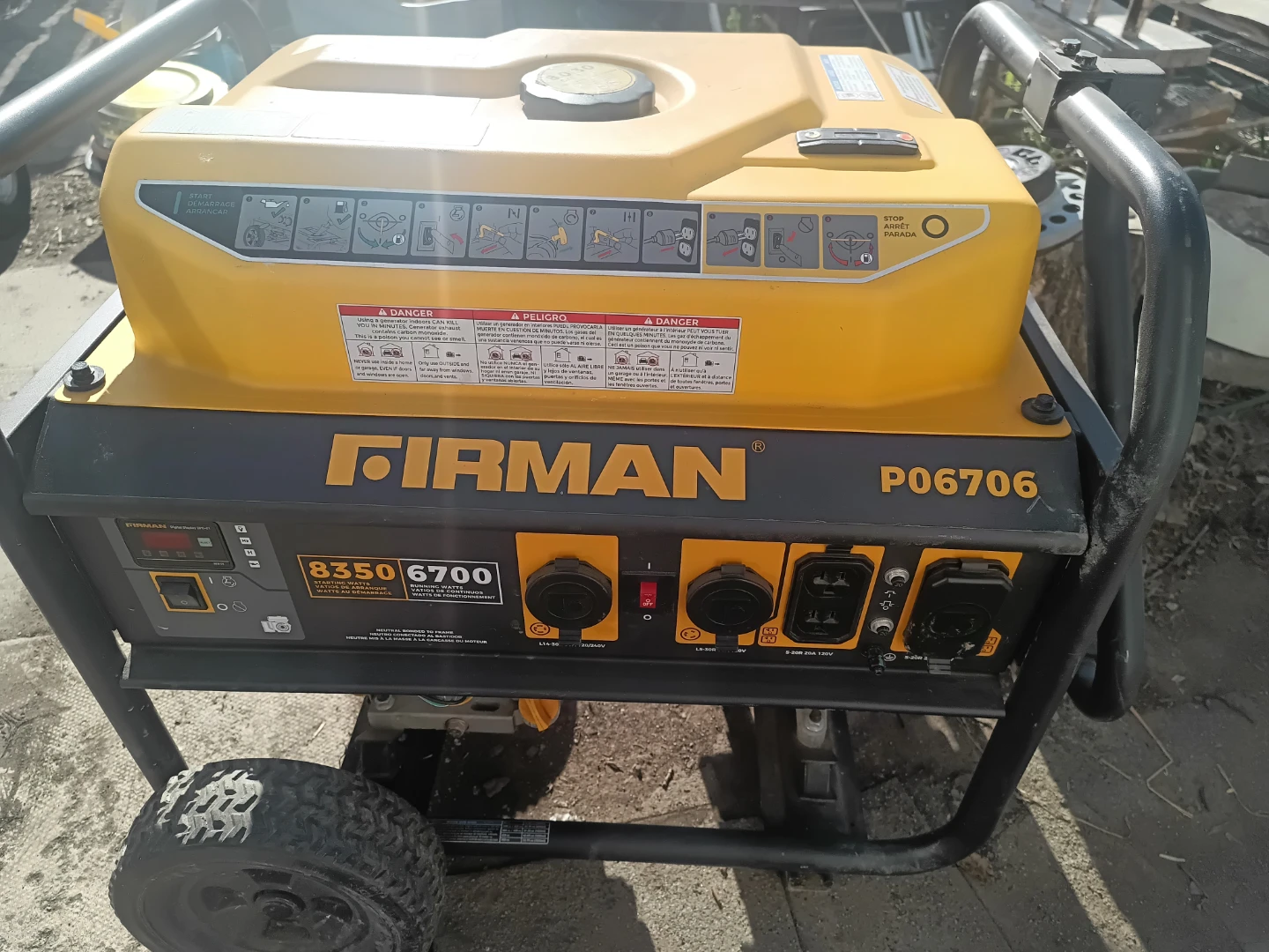Firman P06706 Generator - photo 2