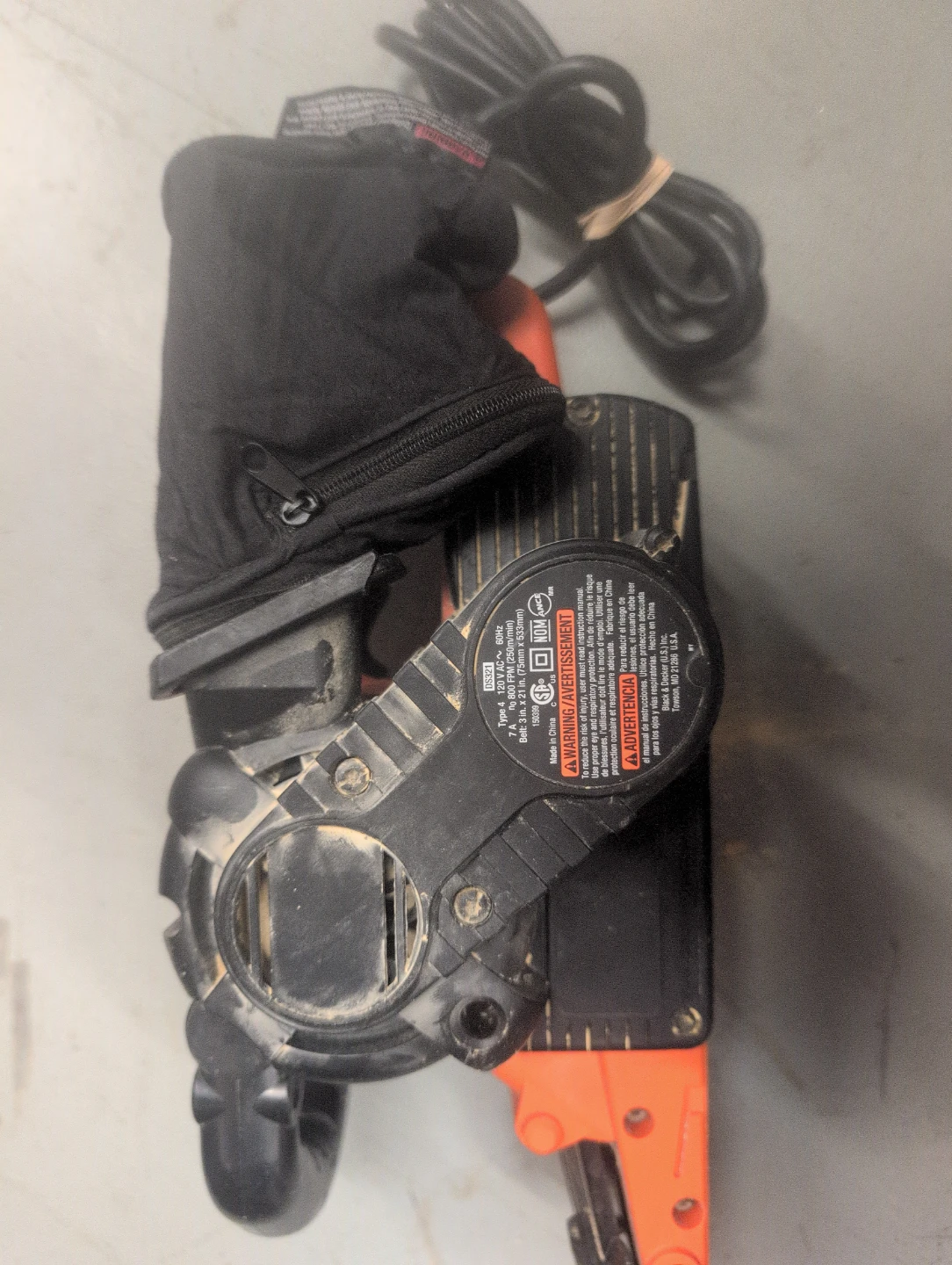Black & Decker Belt Sander - photo 2