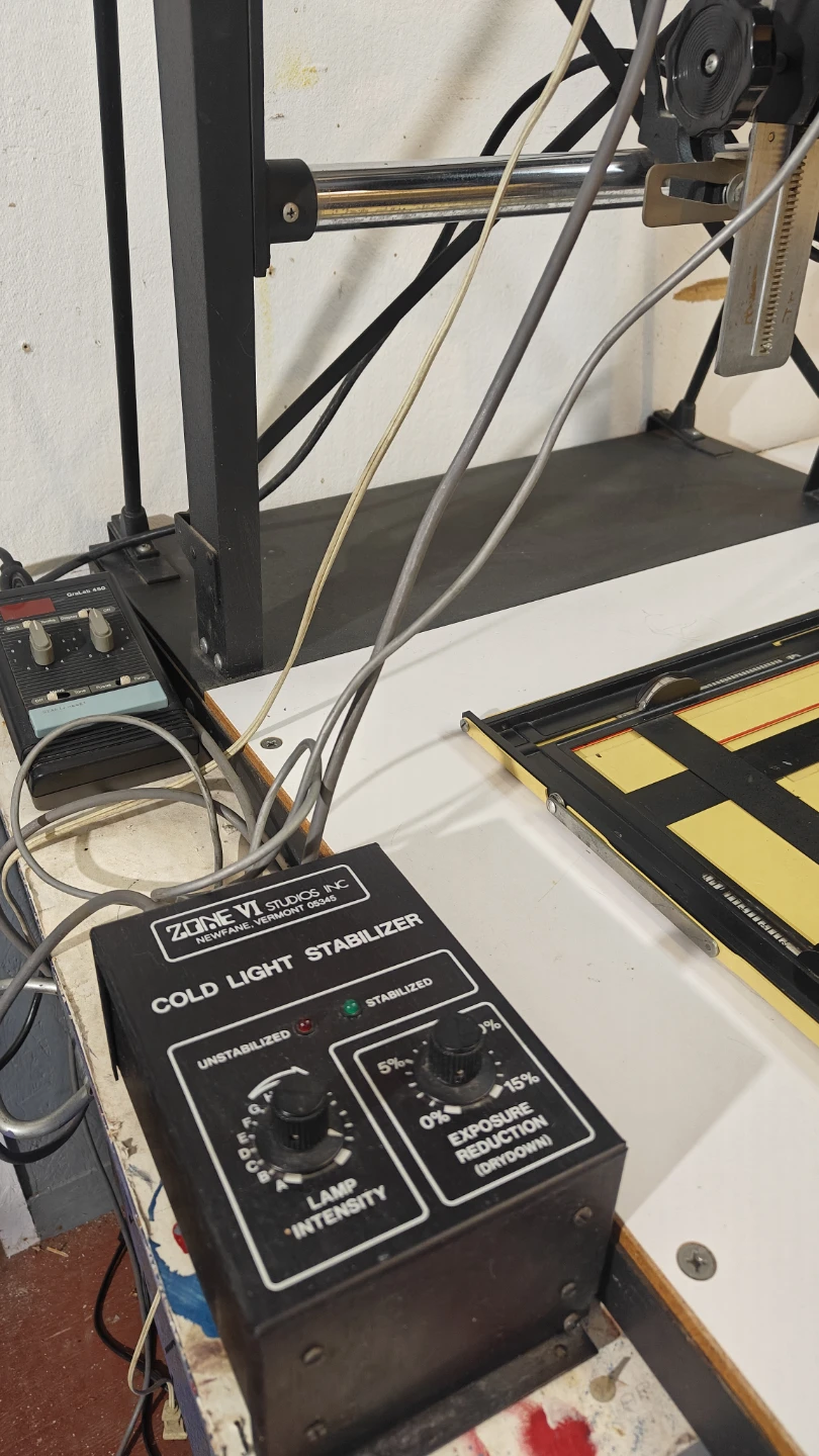 Beseler 45MX-II motorized enlarger, darkroom equipment - photo 3