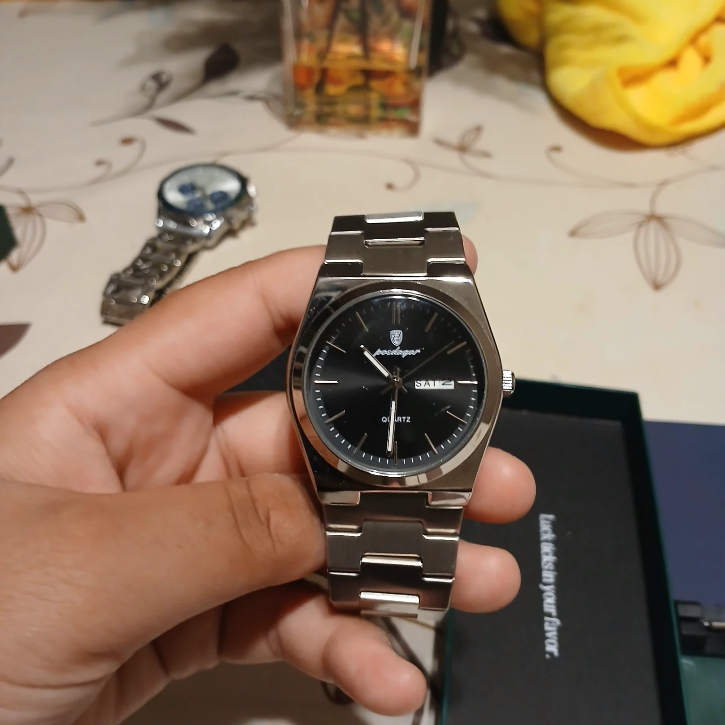 Lucky fours Men's Quartz Watch with Box - photo 2