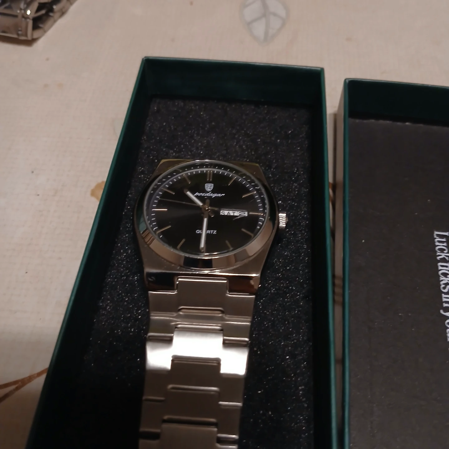 Lucky fours Men's Quartz Watch with Box - photo 4