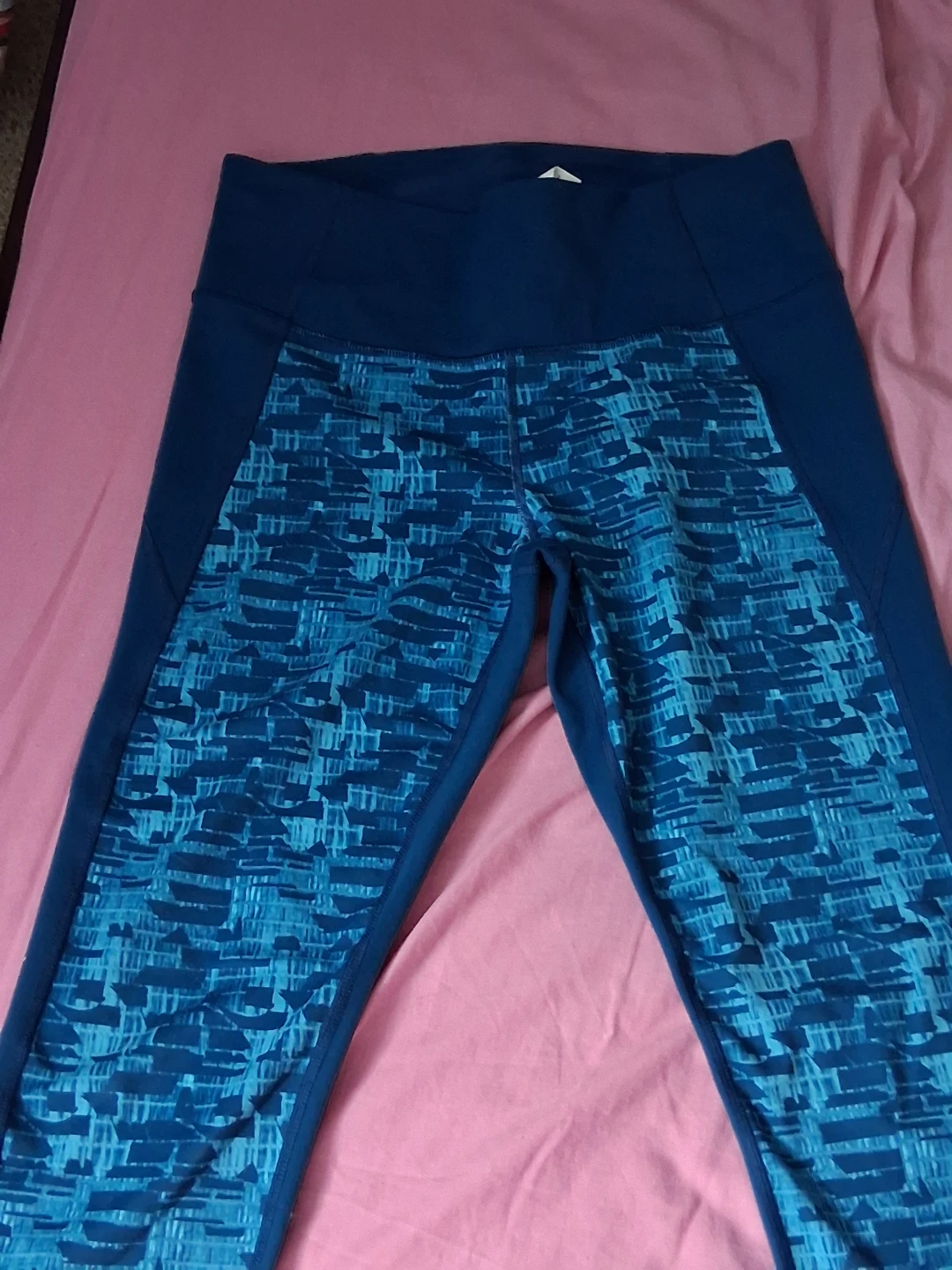 Under Armour Blue Patterned Leggings MD/M - photo 2
