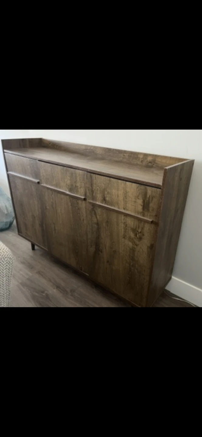 Wayfair sideboard-Wooden Cabinet with Doors