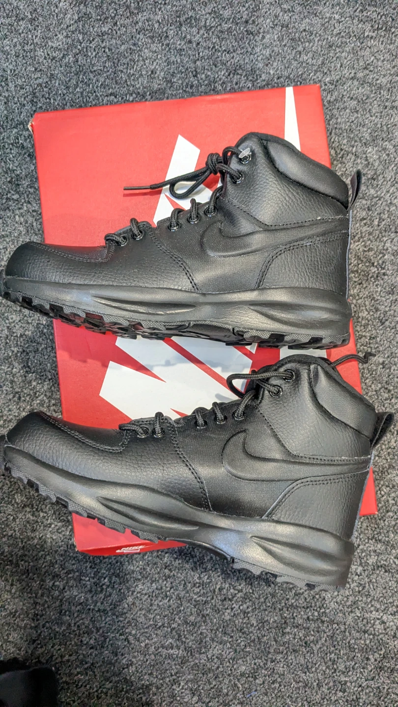 Nike Manoa LTR GS Boots Black Size 4Y - photo 5