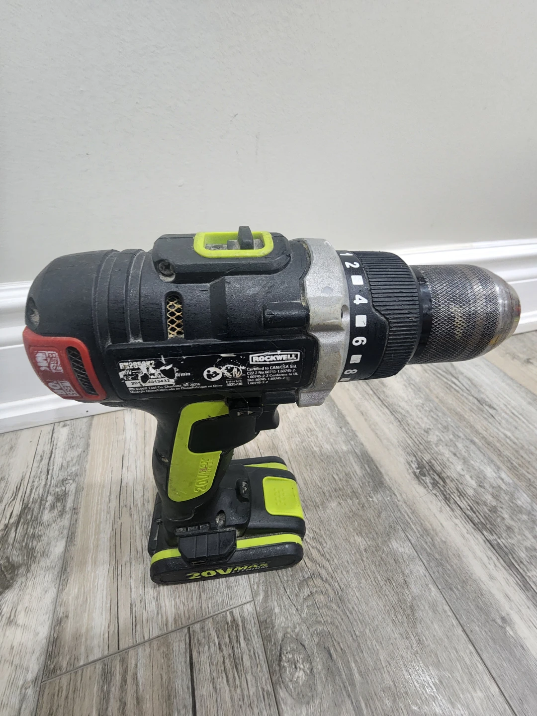 Rockwell 20V MAX Lithium Cordless Drill - photo 3