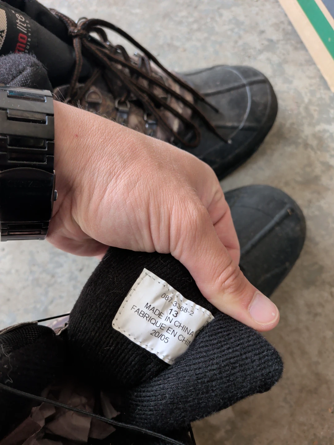 Itasca ThermaLite Winter Boots Size 13